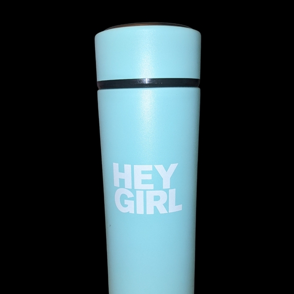 Hey Girl Mint Green Thermos- Vacuum Insulated Bottle - Picture 2 of 6